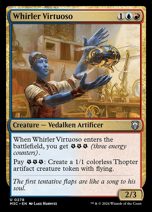 Carta Virtuoso de los zumbones — Modern Horizons 3 Commander · M3C · #278