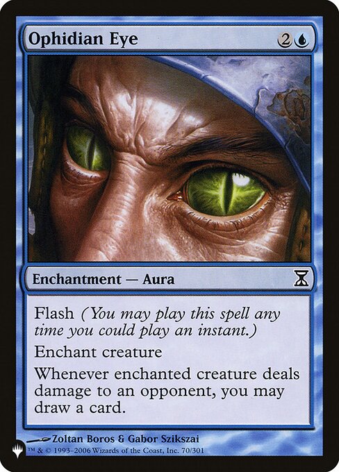 Ojo de ofidio — The List