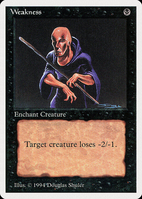 Carta Debilidad — Summer Magic / Edgar · SUM · #136