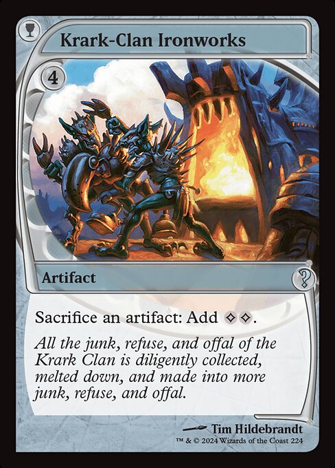 Carta Herrería del clan Krark — Mystery Booster 2 · MB2 · #224
