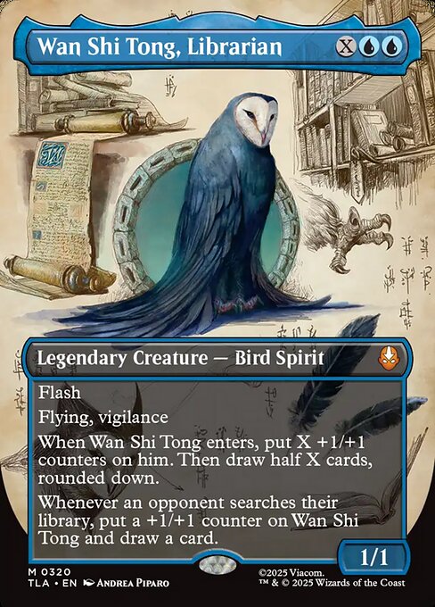 Wan Shi Tong, bibliotecario — Avatar: The Last Airbender