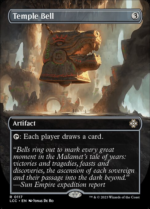 Carta Campana del templo — The Lost Caverns of Ixalan Commander · LCC · #117