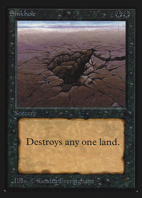 Carta Sinkhole — Collectors' Edition · CED · #130
