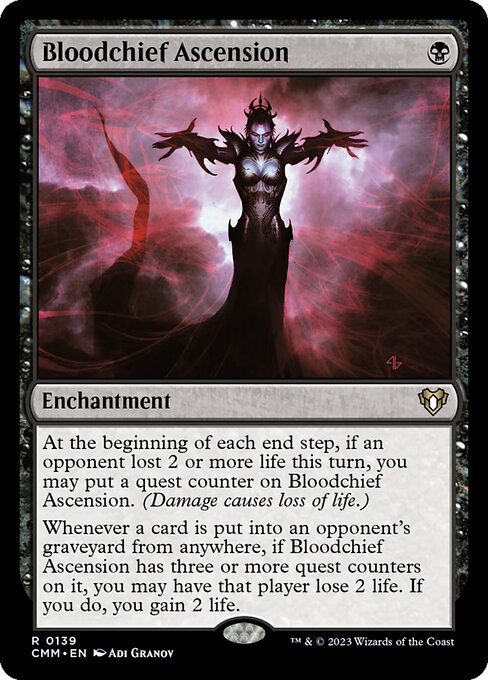 Ascenso del jefe de sangre — Commander Masters