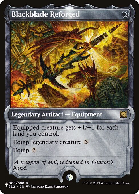 Blackblade reforjada — The List