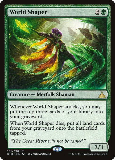 Carta Moldeador de mundos — Rivals of Ixalan · RIX · #151