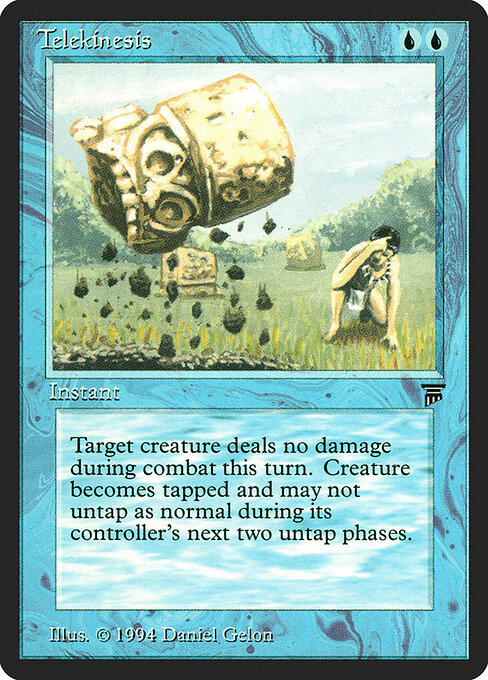 Carta Telekinesis — Legends · LEG · #79