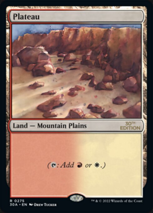 Plateau — 30th Anniversary Edition