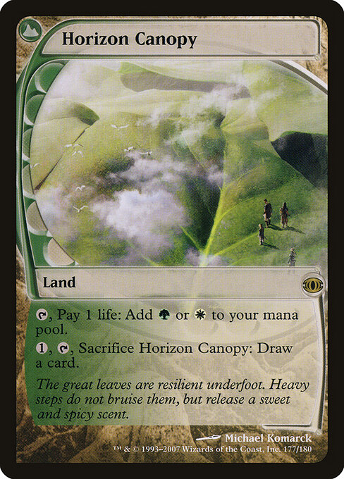 Enramada del horizonte