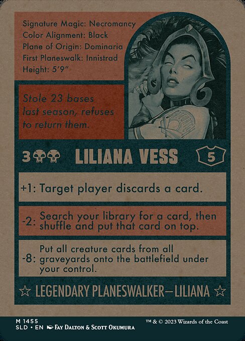 Liliana Vess (cara trasera)