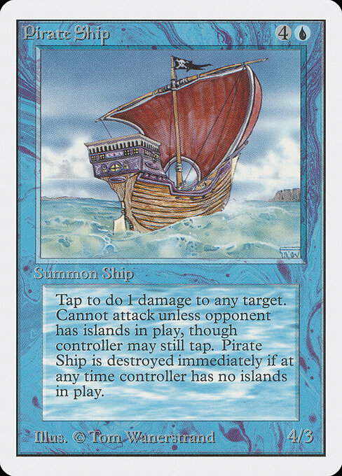 Carta Barco pirata — Unlimited Edition · 2ED · #71