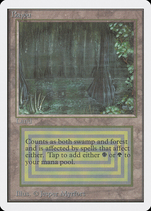 Carta Bayou — Unlimited Edition · 2ED · #279