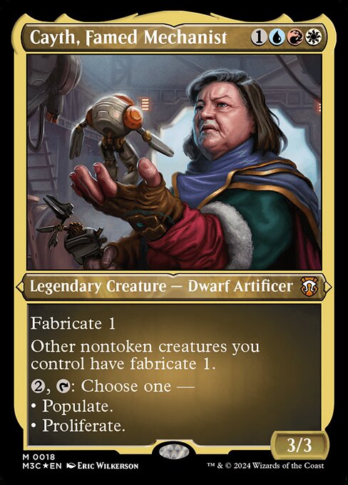 Cayth, Famed Mechanist — Modern Horizons 3 Commander