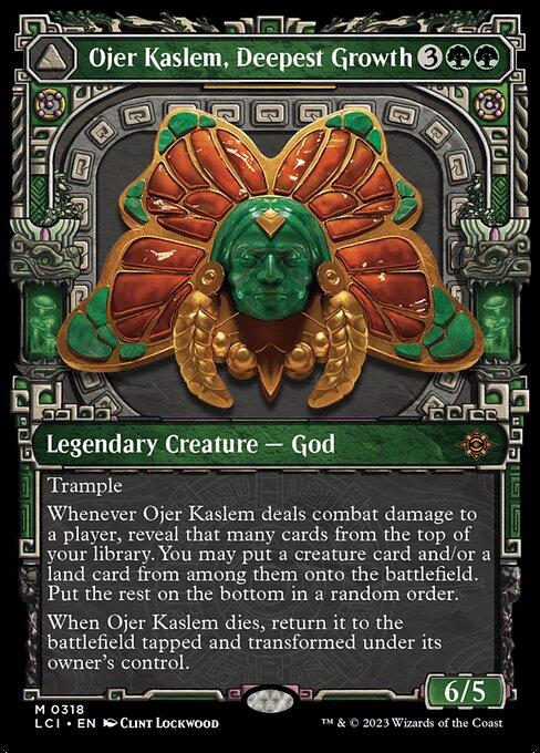 Ojer Kaslem, Deepest Growth // Temple of Cultivation — The Lost Caverns of Ixalan