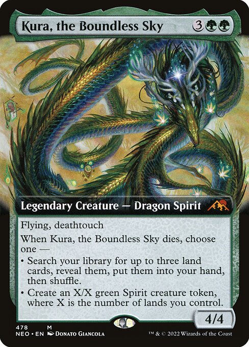 Kura, el Cielo sin Límites — Kamigawa: Neon Dynasty