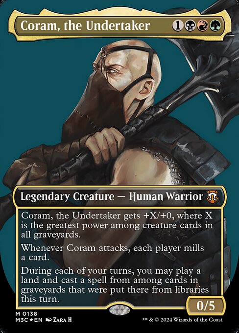 Coram, the Undertaker — Modern Horizons 3 Commander