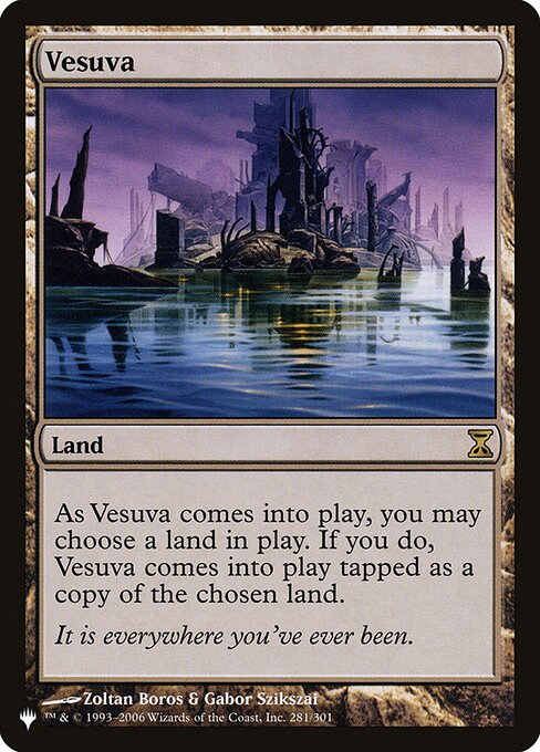 Vesuva — The List
