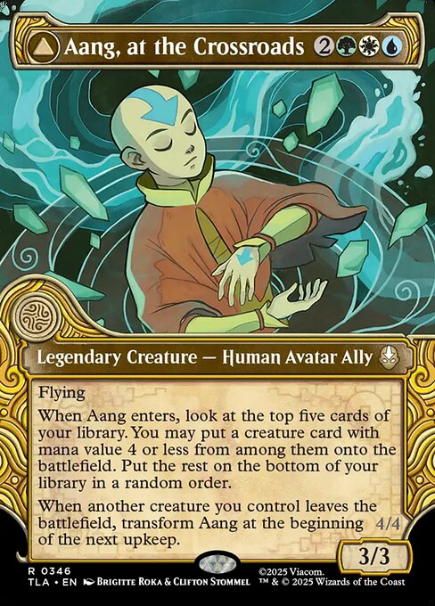 Aang, at the Crossroads // Aang, Destined Savior — Avatar: The Last Airbender