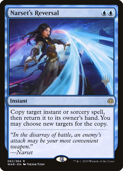 Carta Inversión de Narset — War of the Spark Promos · PWAR · #62p