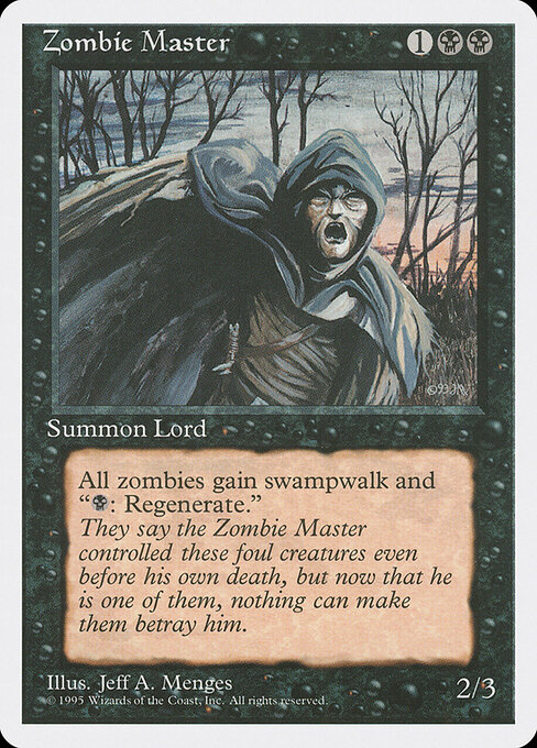 Señor de los Zombies — Fourth Edition
