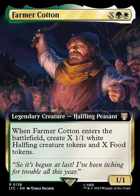 Carta Granjero Coto — Tales of Middle-earth Commander · LTC · #138
