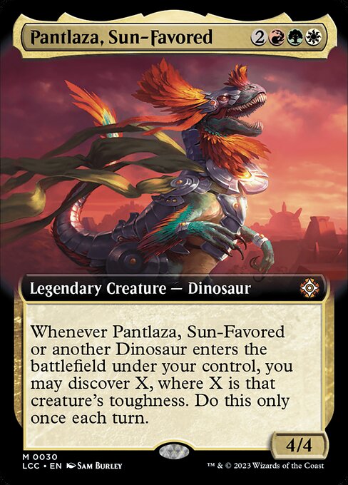 Pantlaza, Favorito del Sol — The Lost Caverns of Ixalan Commander