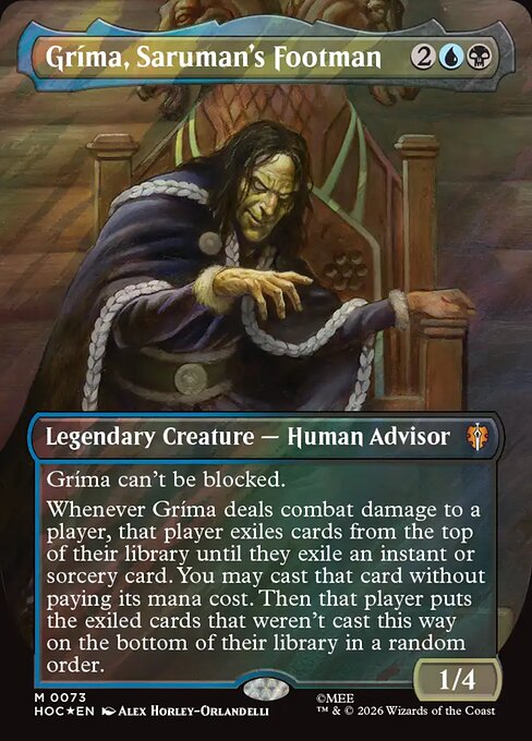 Gríma, lacayo de Saruman — The Hobbit Eternal