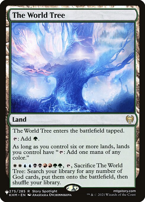 El Árbol del Mundo — The List
