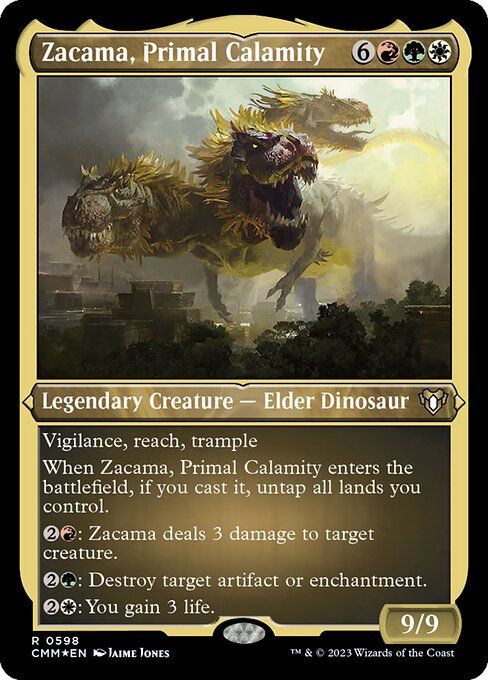 Zacama, la Hecatombe Primigenia — Commander Masters