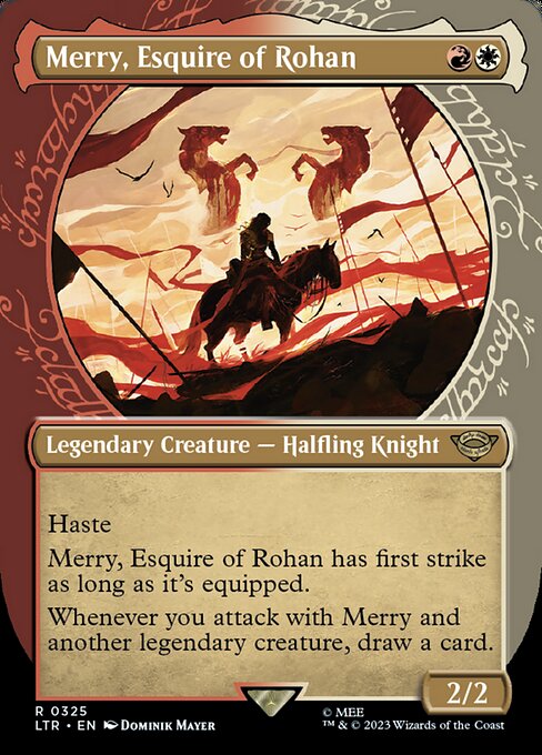 Merry, escudero de Rohan — The Lord of the Rings: Tales of Middle-earth