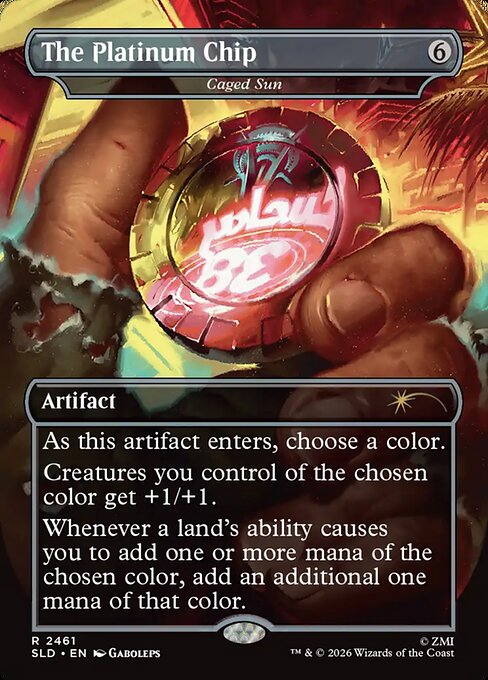 Carta Sol enjaulado — Secret Lair Drop · SLD · #2461