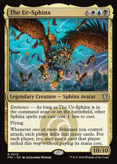 Carta The Ur-Sphinx — Reality Fracture Commander · FRC · #12