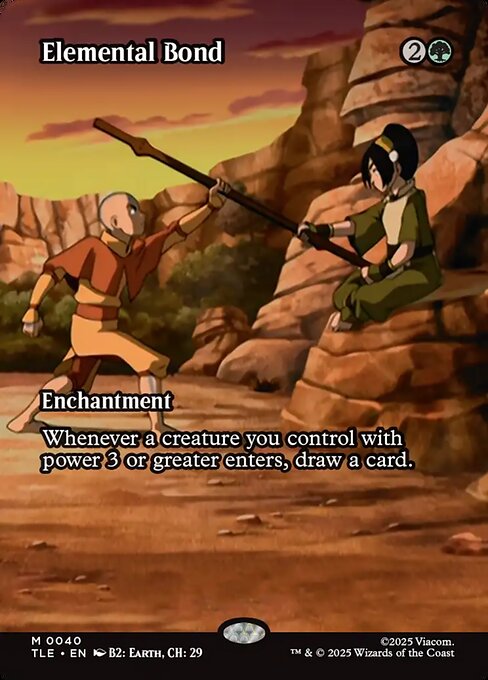Carta Vínculo elemental — Avatar: The Last Airbender Eternal · TLE · #40