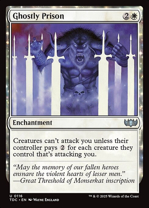 Prisión fantasmagórica — Tarkir: Dragonstorm Commander