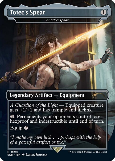 Carta Lanza Sombría — Secret Lair Drop · SLD · #1505