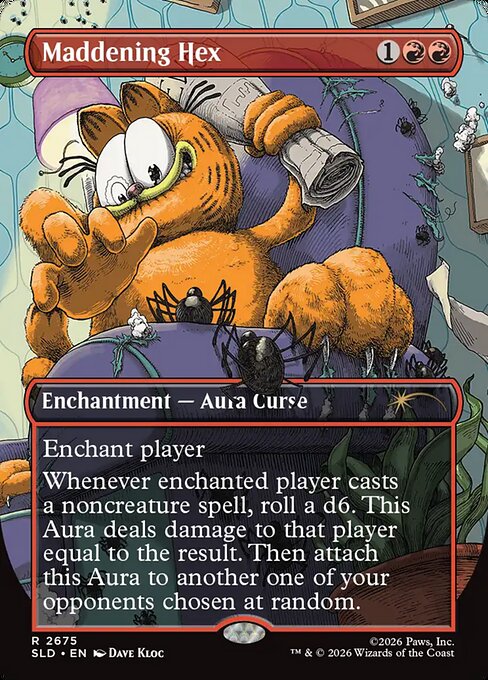 Carta Maldición enloquecedora — Secret Lair Drop · SLD · #2675