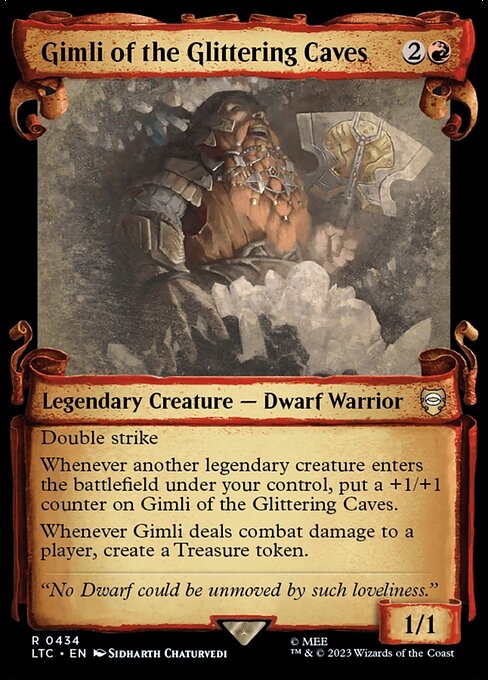 Gimli de las Cavernas Centelleantes — Tales of Middle-earth Commander