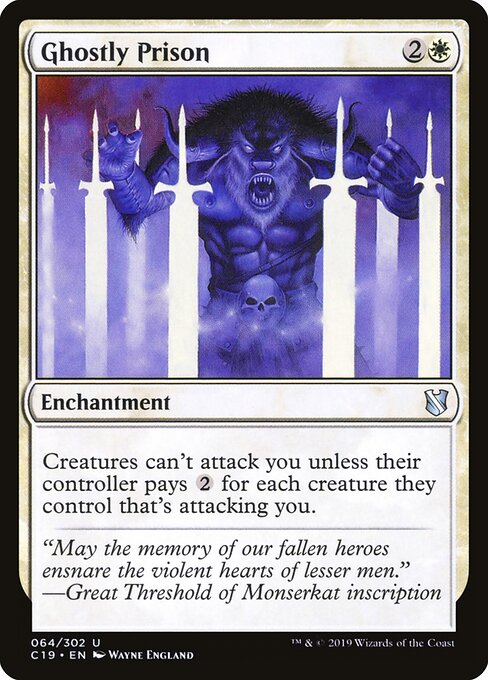 Carta Prisión fantasmagórica — Commander 2019 · C19 · #64