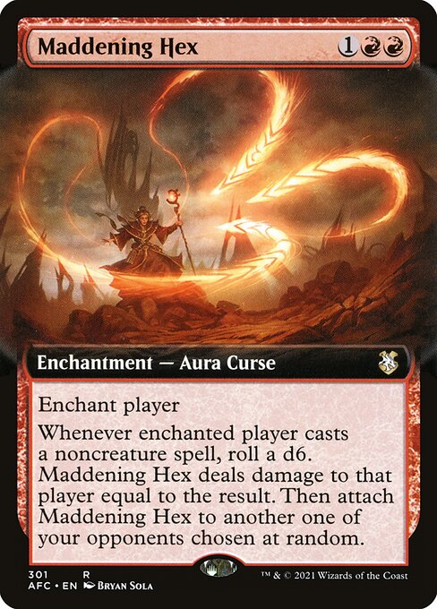 Maldición enloquecedora — Forgotten Realms Commander