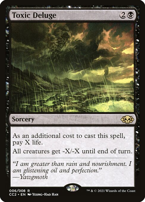 Diluvio tóxico — Commander Collection: Black