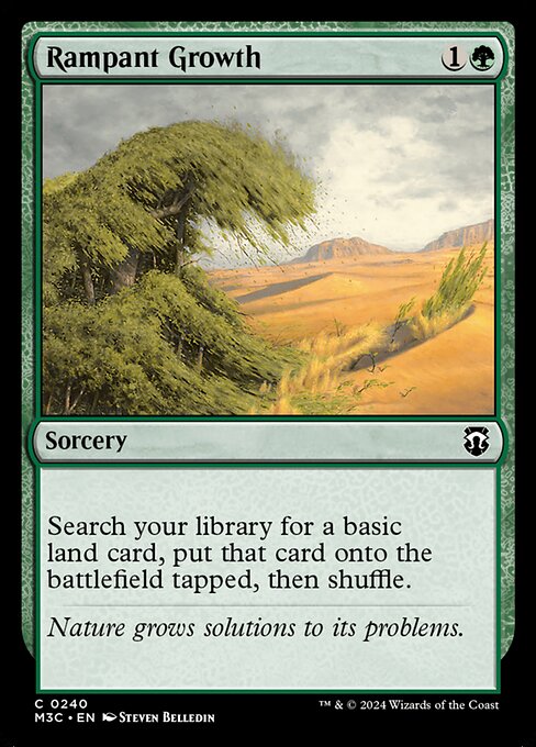 Crecimiento exuberante — Modern Horizons 3 Commander