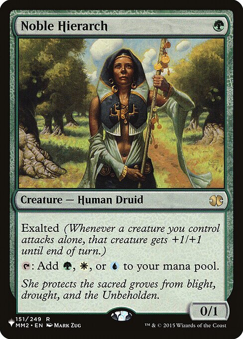 Carta Jerarca noble — The List · PLST · #MM2-151