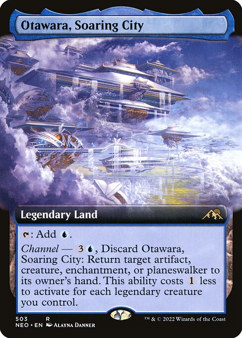 Otawara, ciudad flotante — Kamigawa: Neon Dynasty