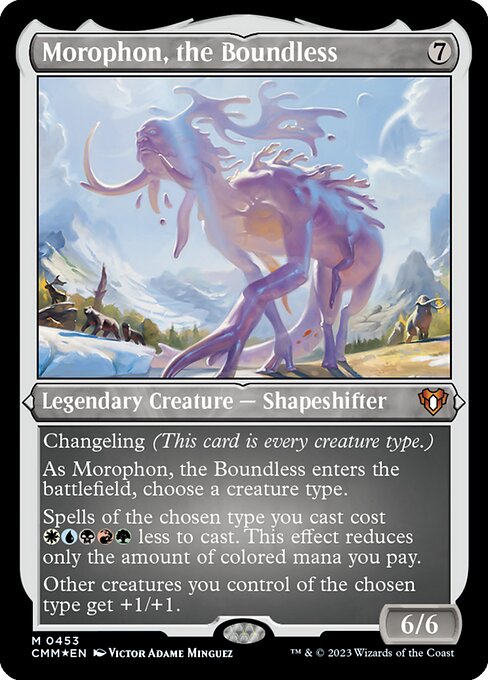 Morophon, el Ilimitado — Commander Masters