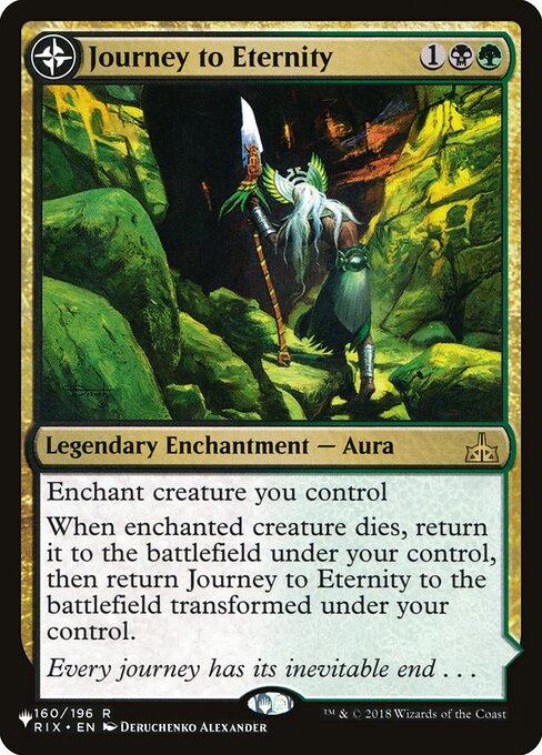 Journey to Eternity // Atzal, Cave of Eternity — The List