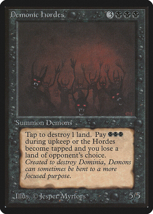 Demonic Hordes — Limited Edition Beta