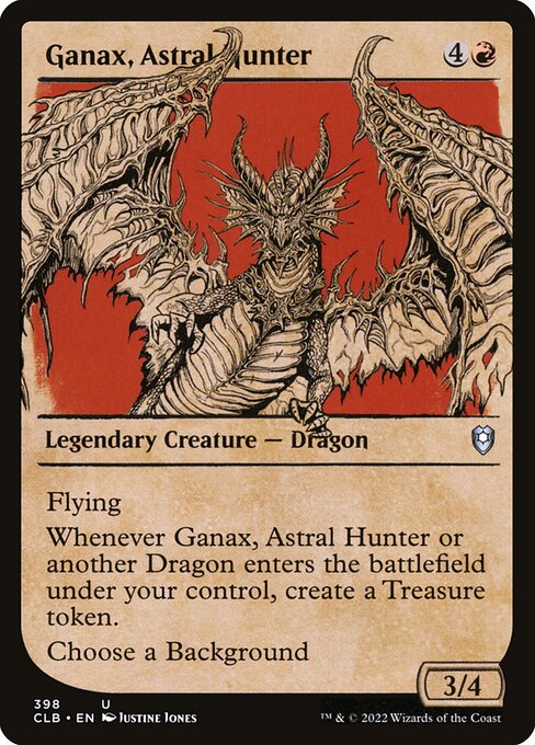 Ganax, cazador astral — Commander Legends: Battle for Baldur's Gate