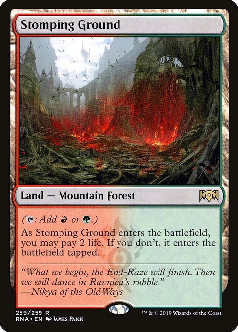 Terreno aplastador — Ravnica Allegiance