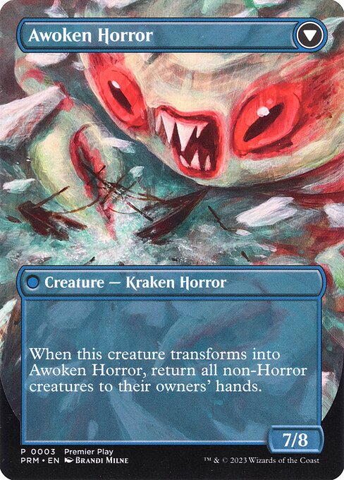Thing in the Ice // Awoken Horror (cara trasera)