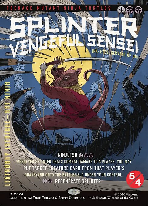 Ojos de tinta, sierva de oni — Secret Lair Drop